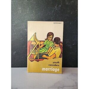 Youth Considers Marriage By David R. Mace Paperback